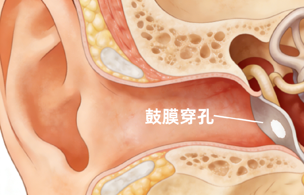 鼓膜穿孔导致了听力下降，戴助听器有用吗？